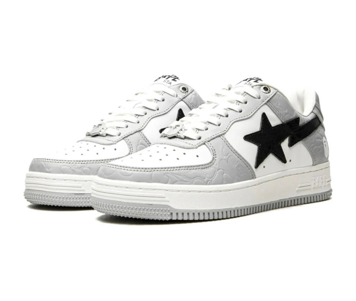 Bape Sta Low M2 “White/Grey”