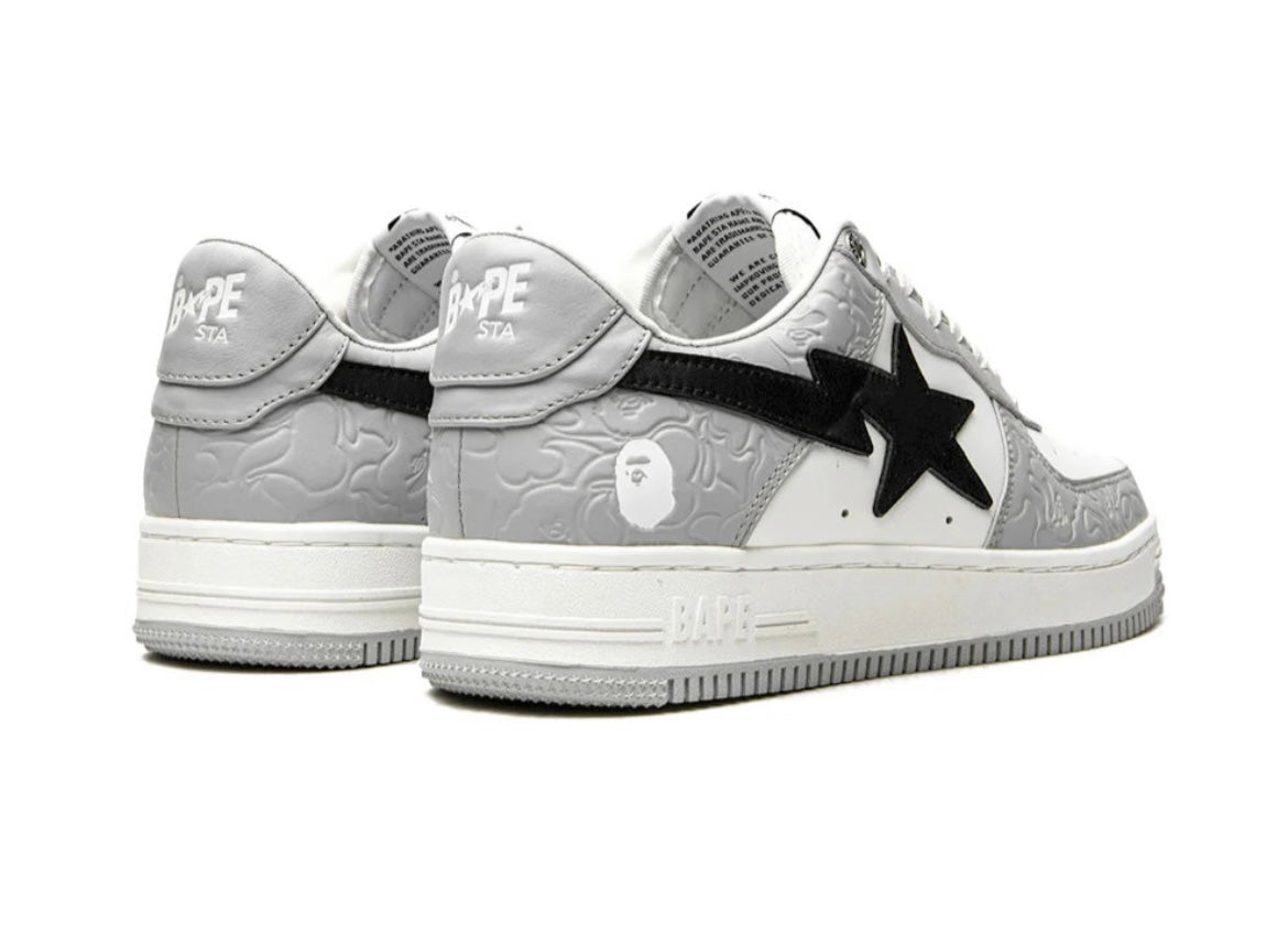 Bape Sta Low M2 “White/Grey”