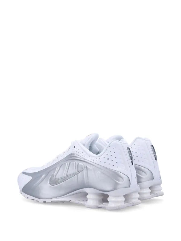 Nike Shox R4 “White Metallic Silver”