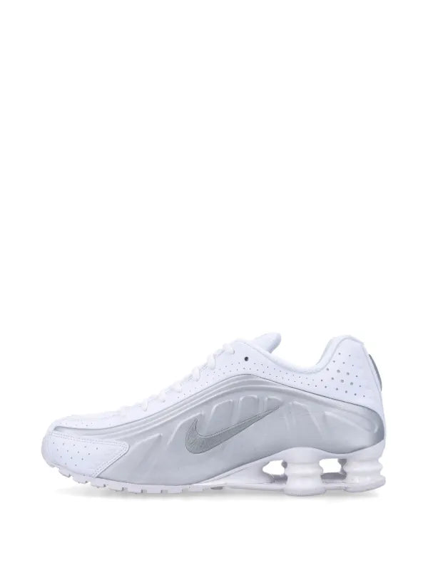 Nike Shox R4 “White Metallic Silver”