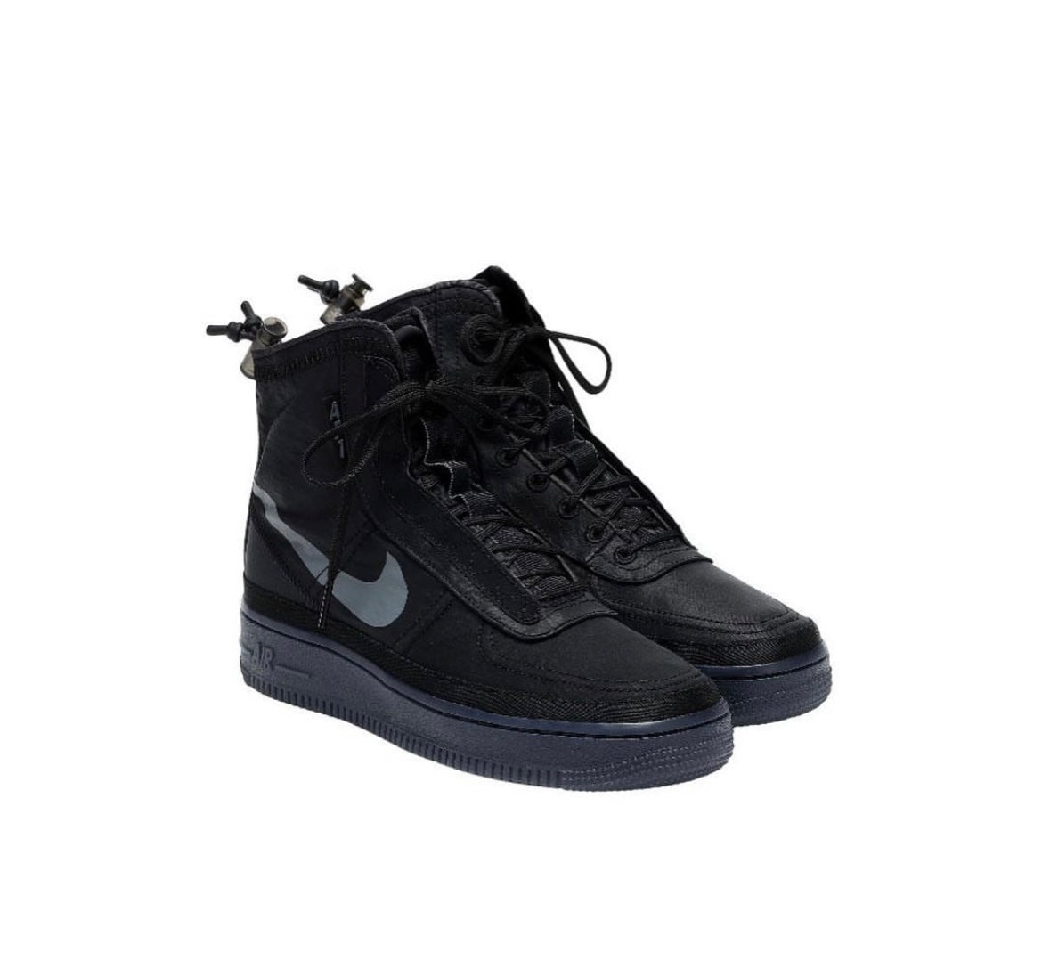 Nike Air Force 1 Shell “Triple Black”