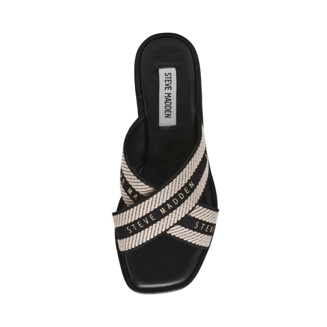 Steve Madden “Arrows Black” Sandals (Limited Stock)