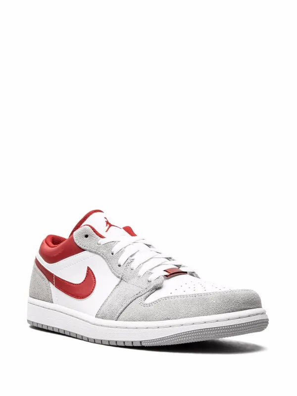 Nike Jordan 1 Low “Light Smoke Grey Gym Red”