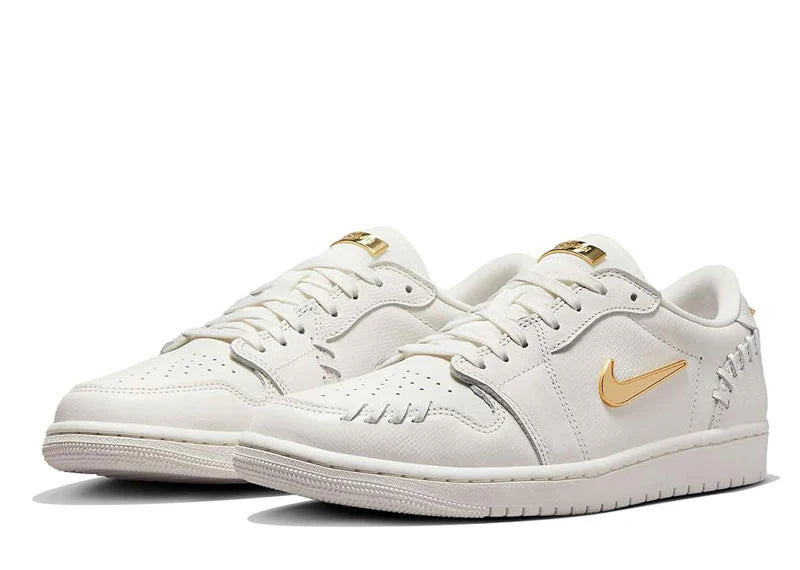 Nike Air Jordan 1 Low “Method of Make Sail/Metallic Gold”